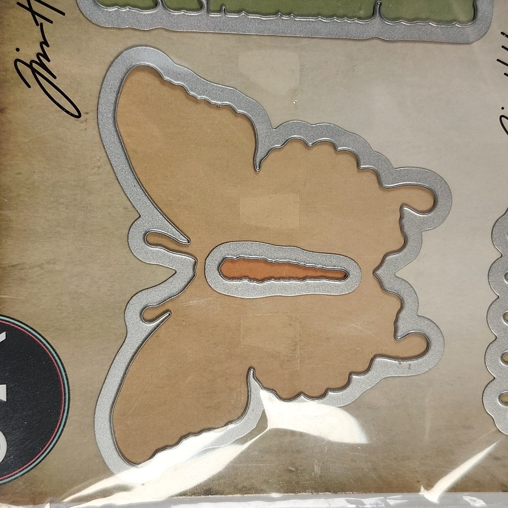 Sizzix Framelits with Stamps (barely used) - Tim Holtz Alterations collection - Picture 2 of 16